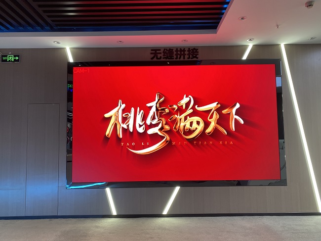 华邦瀛展厅COB显示屏