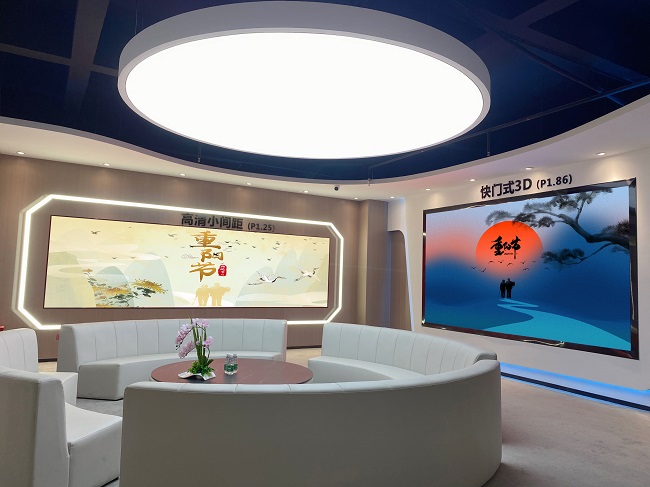 华邦瀛智慧展厅LED显示屏专区