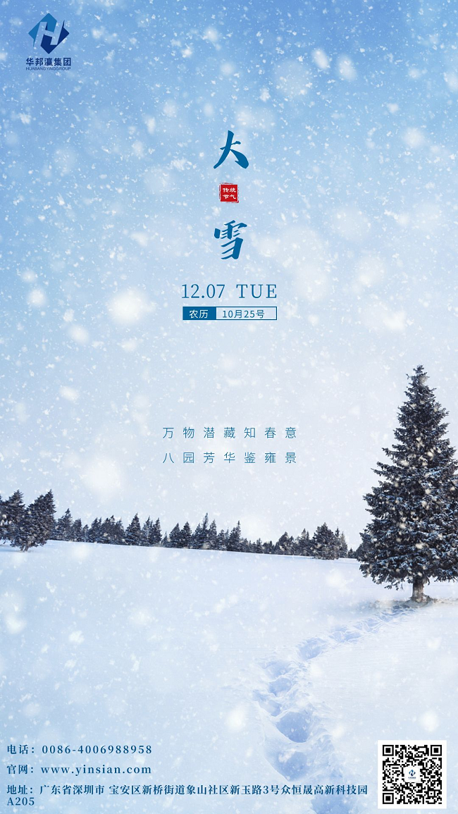 华邦瀛小雪海报
