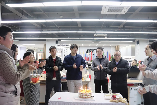 华邦瀛集团2023年第四季度生日会