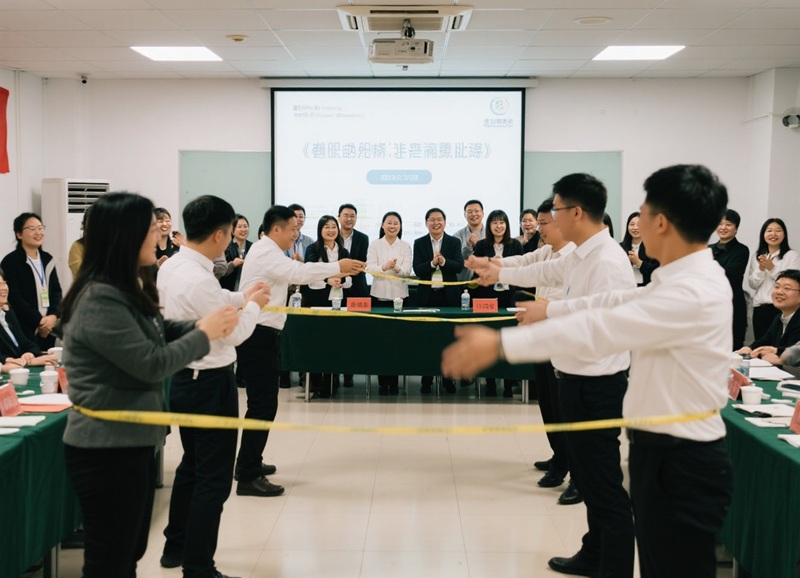 公司集体早会玩游戏.jpg